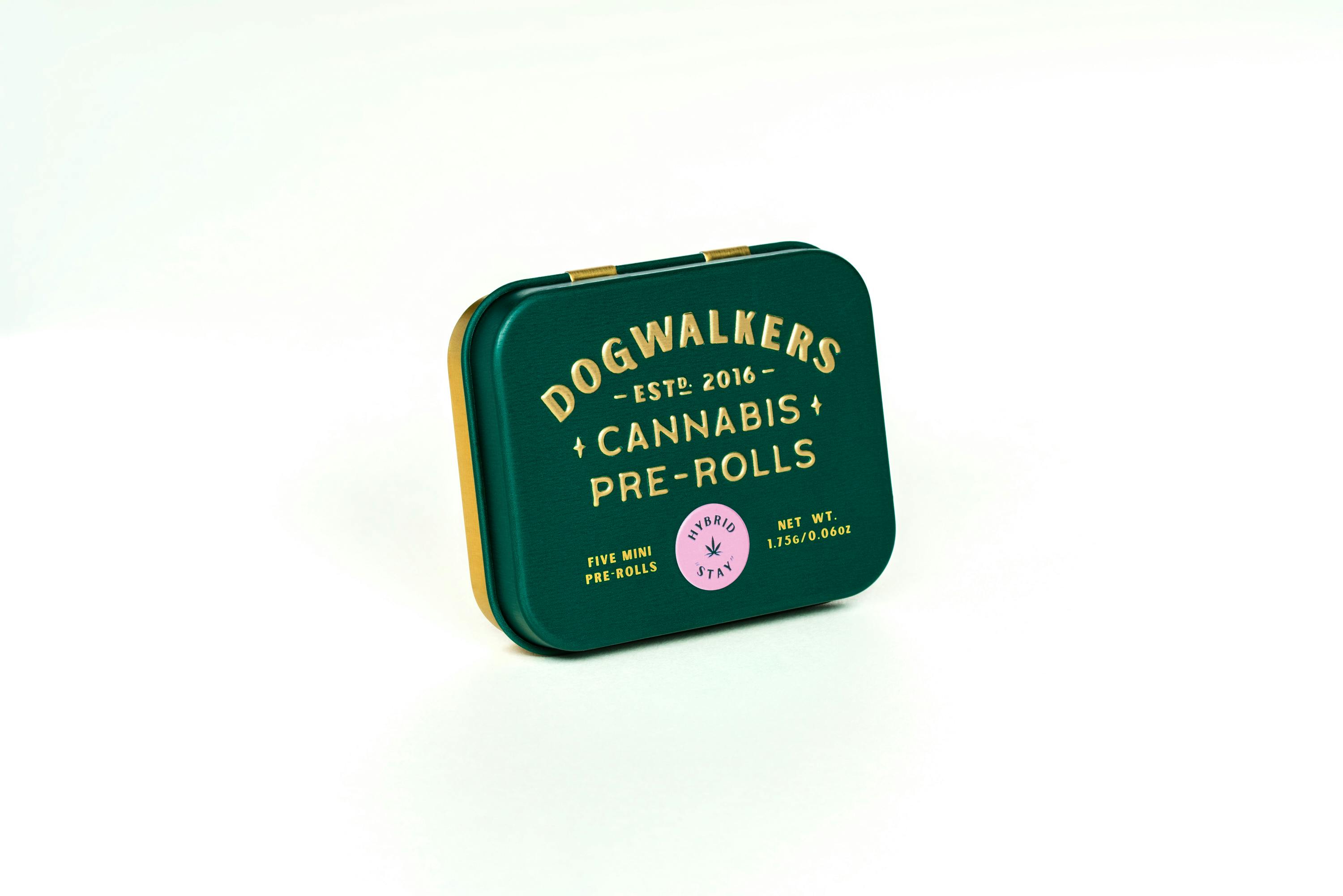 Dogwalkers 1.75g Mini Dog Pre-rolls | "Stay" by Dogwalkers