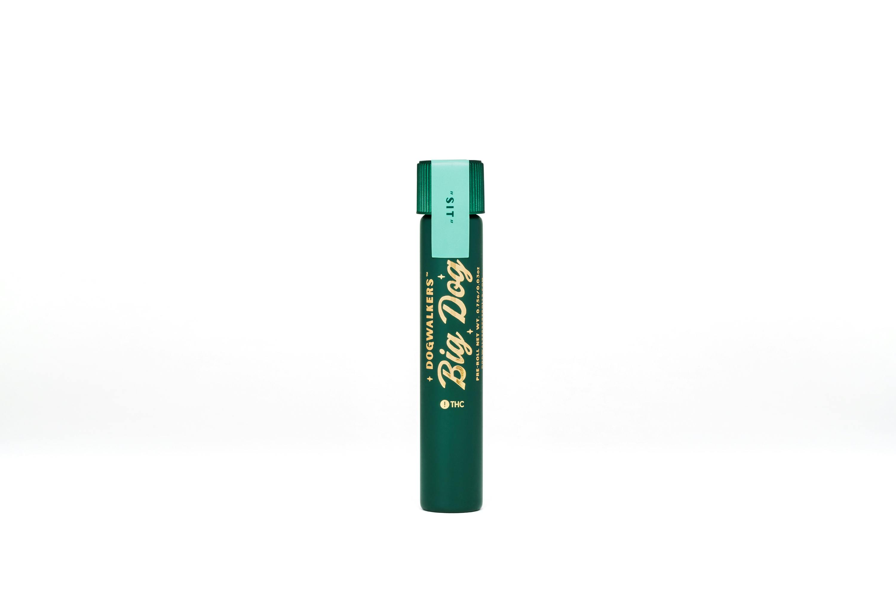 Dogwalkers .75g Big Dog Pre-roll | "Sit"