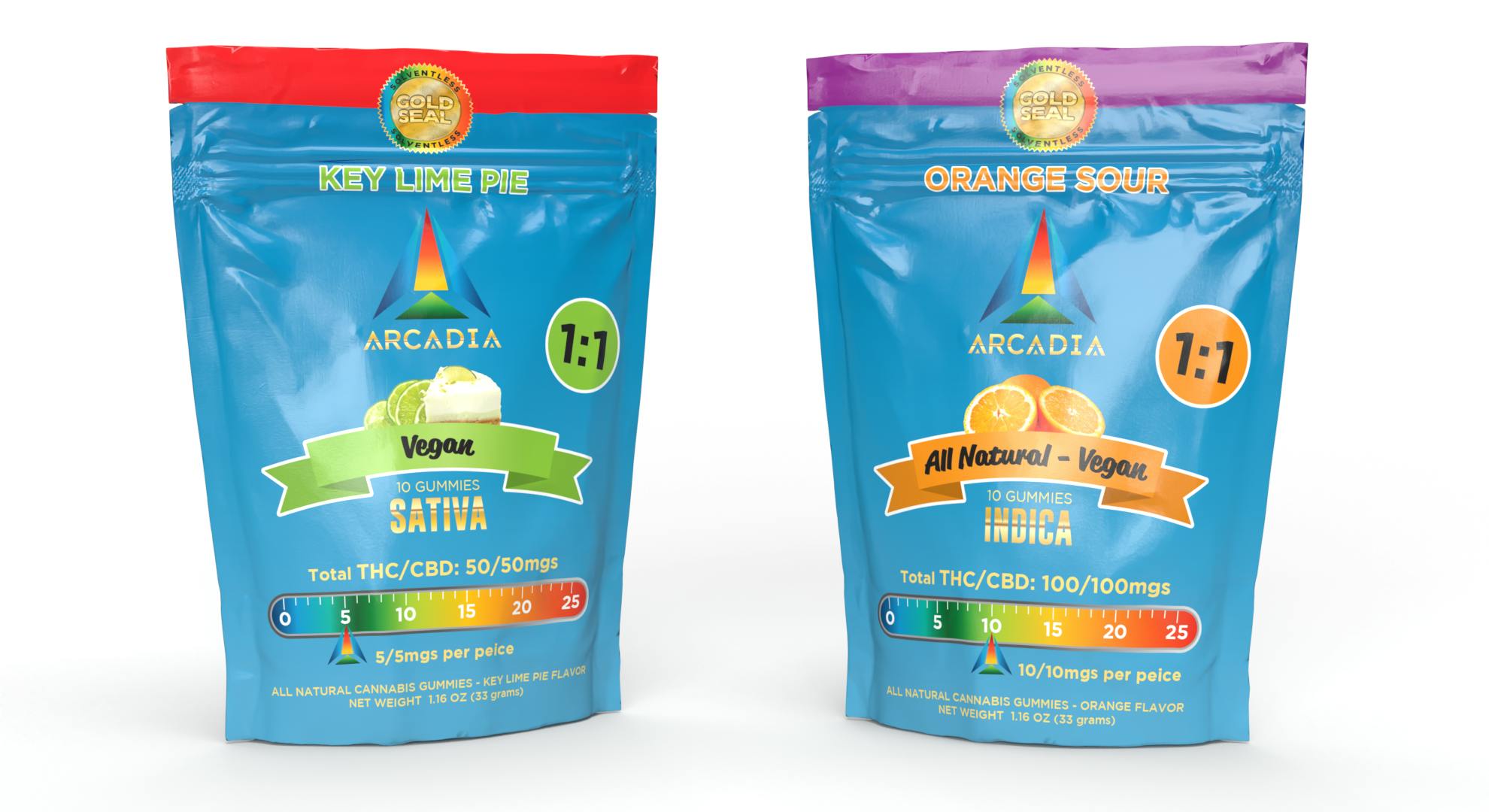 Arcadia Brands — 1-Orange Sour -10 Piece 10/