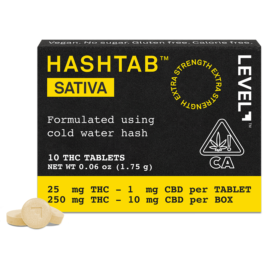 HASHTAB | Sativa Tablets 25:1 THC:CBD | 250mg | 10ct | 25mg/ea