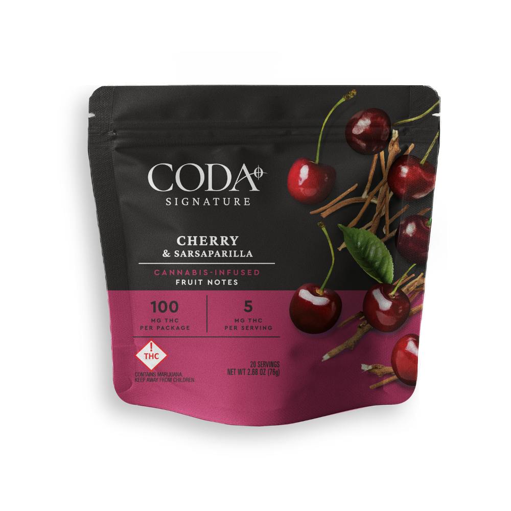 枝・実・果実 corima Cherry & Sarsaparilla Fruit Notes | 100mg THC - Coda Signature