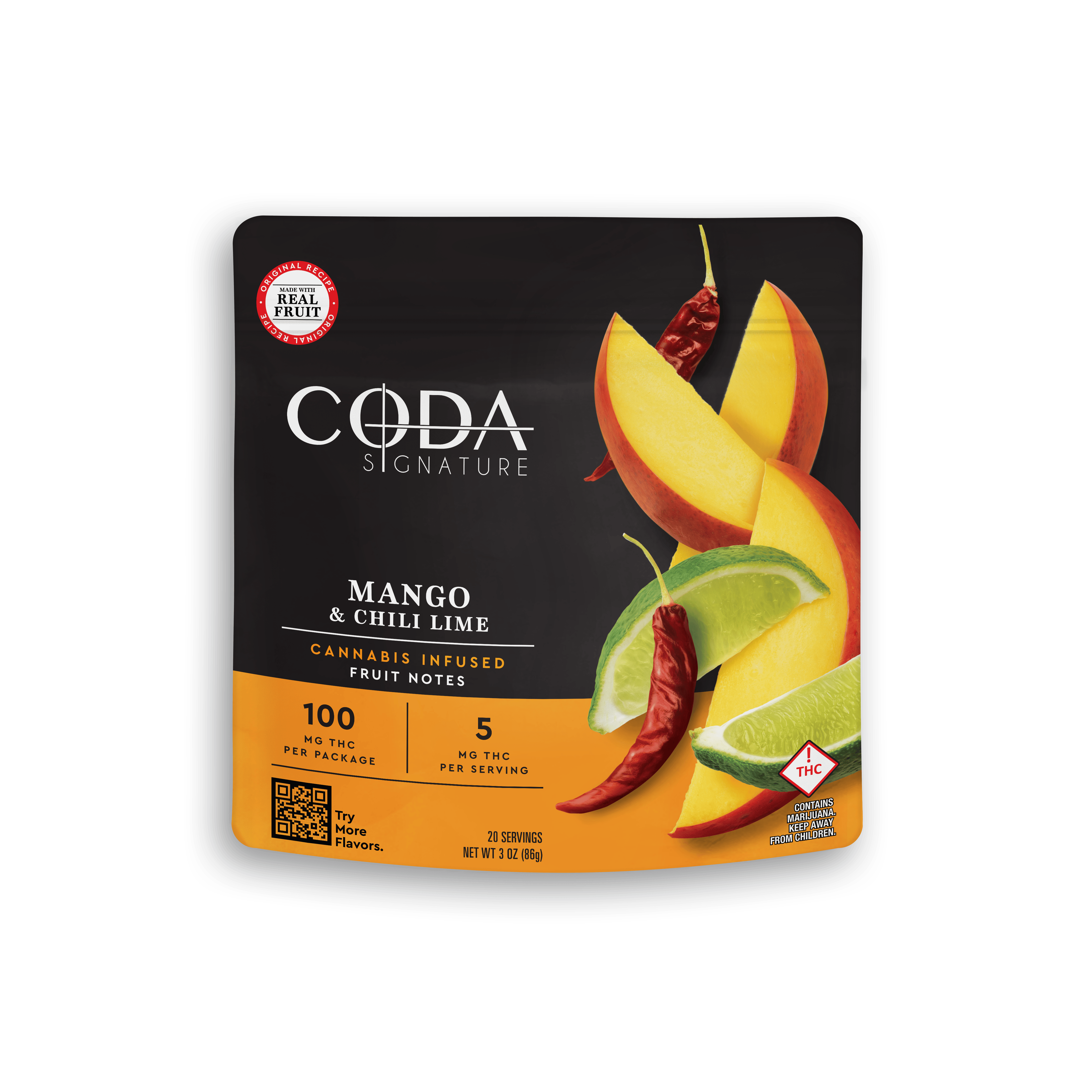 Mango & Chile Lime Fruit Notes | 100mg THC