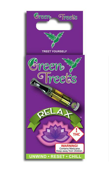 REC Green Treets Relax Cartridge 1g