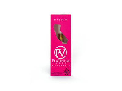 Platinum Vape - Strawberry - 1g Disposable All-In-One (Platinum)