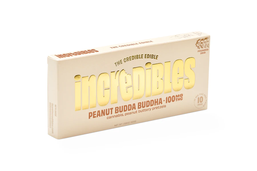 incredibles - Peanut Butter Buddha-Chocolate-100mg — chocolates listed on the Herbs 4 You menu
