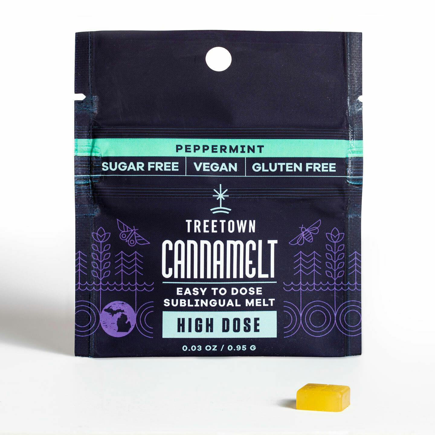 Treetown High THC Cannamelt - Peppermint