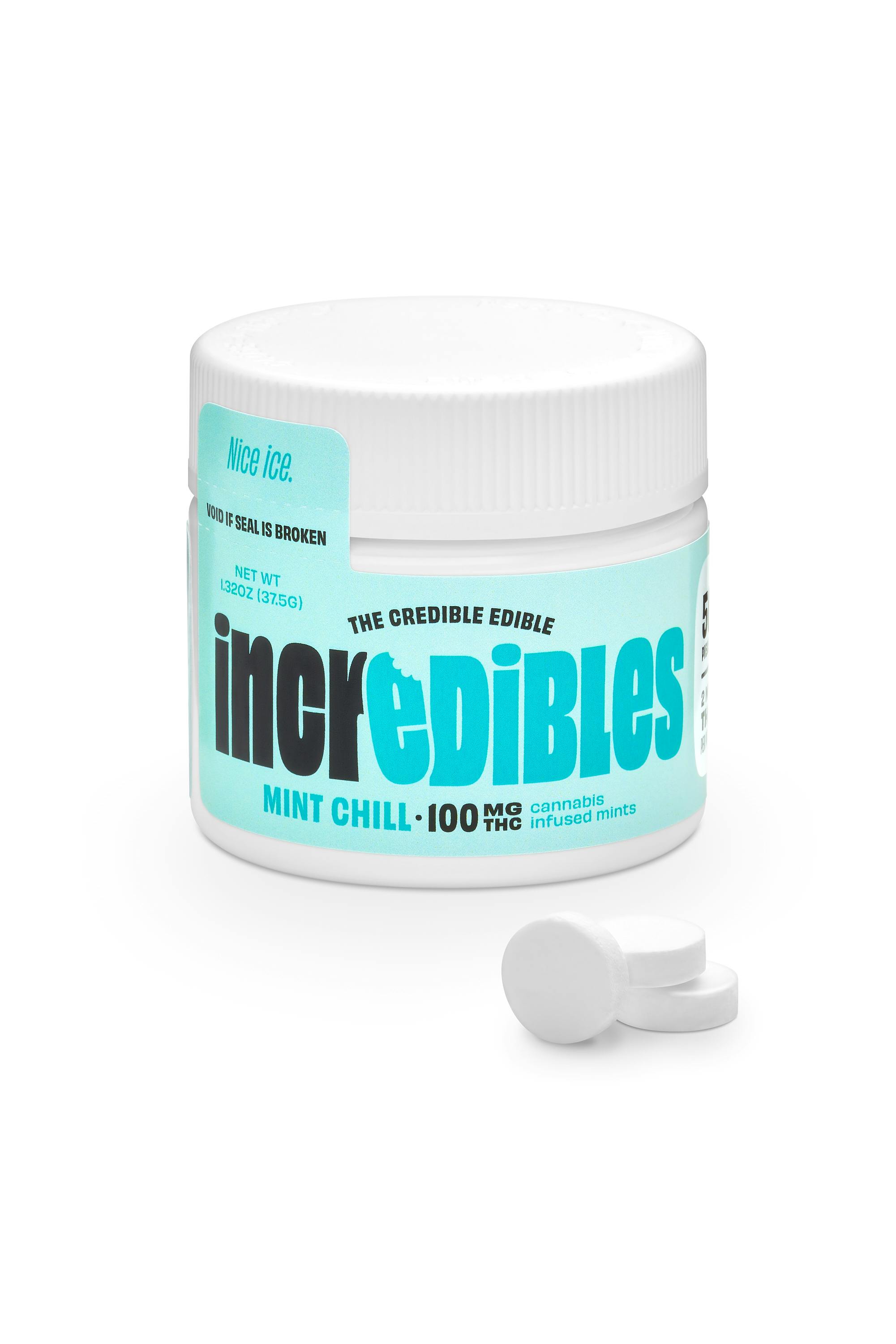 incredibles - Mint Chill - Mints - 100mg at Verts Neighborhood Dispensary
