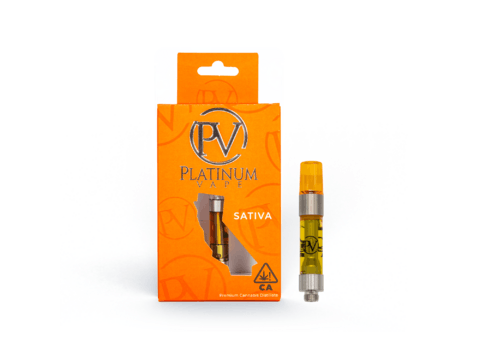 Platinum Vape Acapulco Gold (Sativa) 510 thread cartridge 1mL