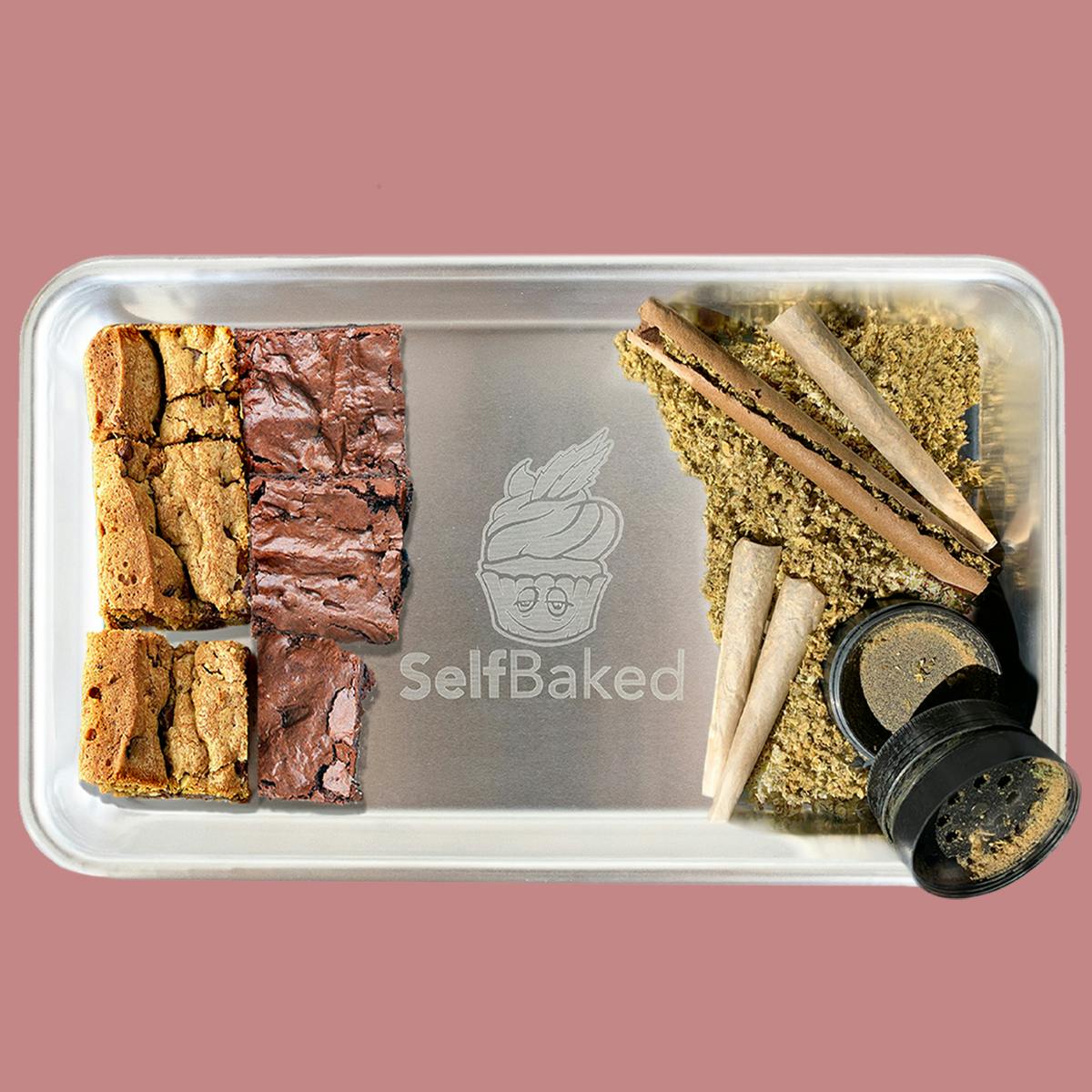SelfBaked - Baking/Rolling Tray Laser Etched Logo