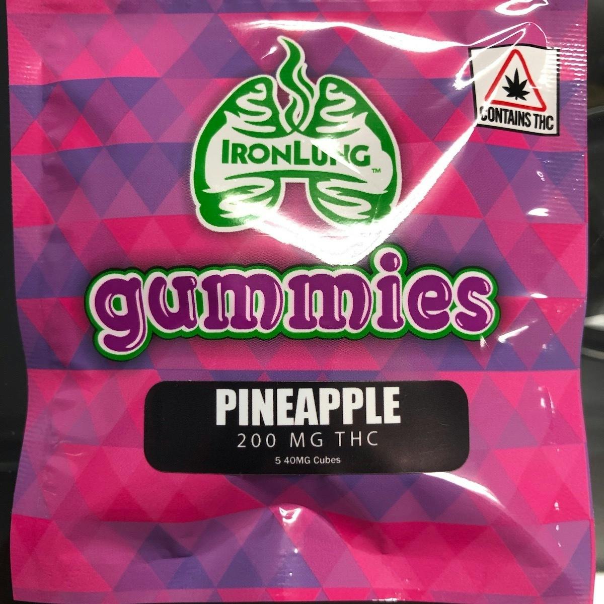Pineapple Gummies 200mg Iron Lung (Medical)