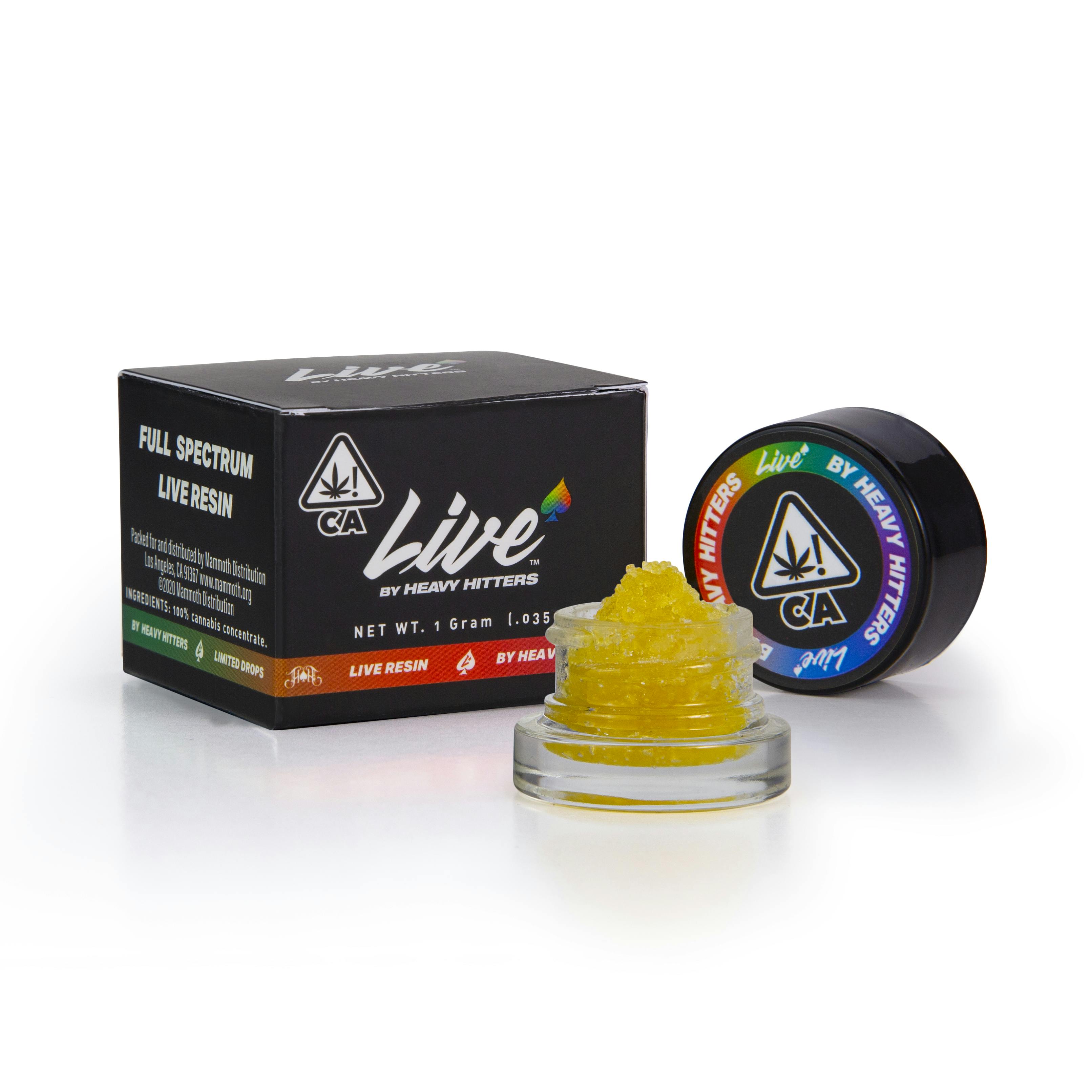 LIVE Lambo OG Full Spectrum 100% Live Resin 1G - Heavy Hitters