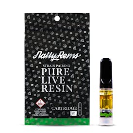Banana Punch x Natty OG 1000mg Black Tip Live Resin Cartridge