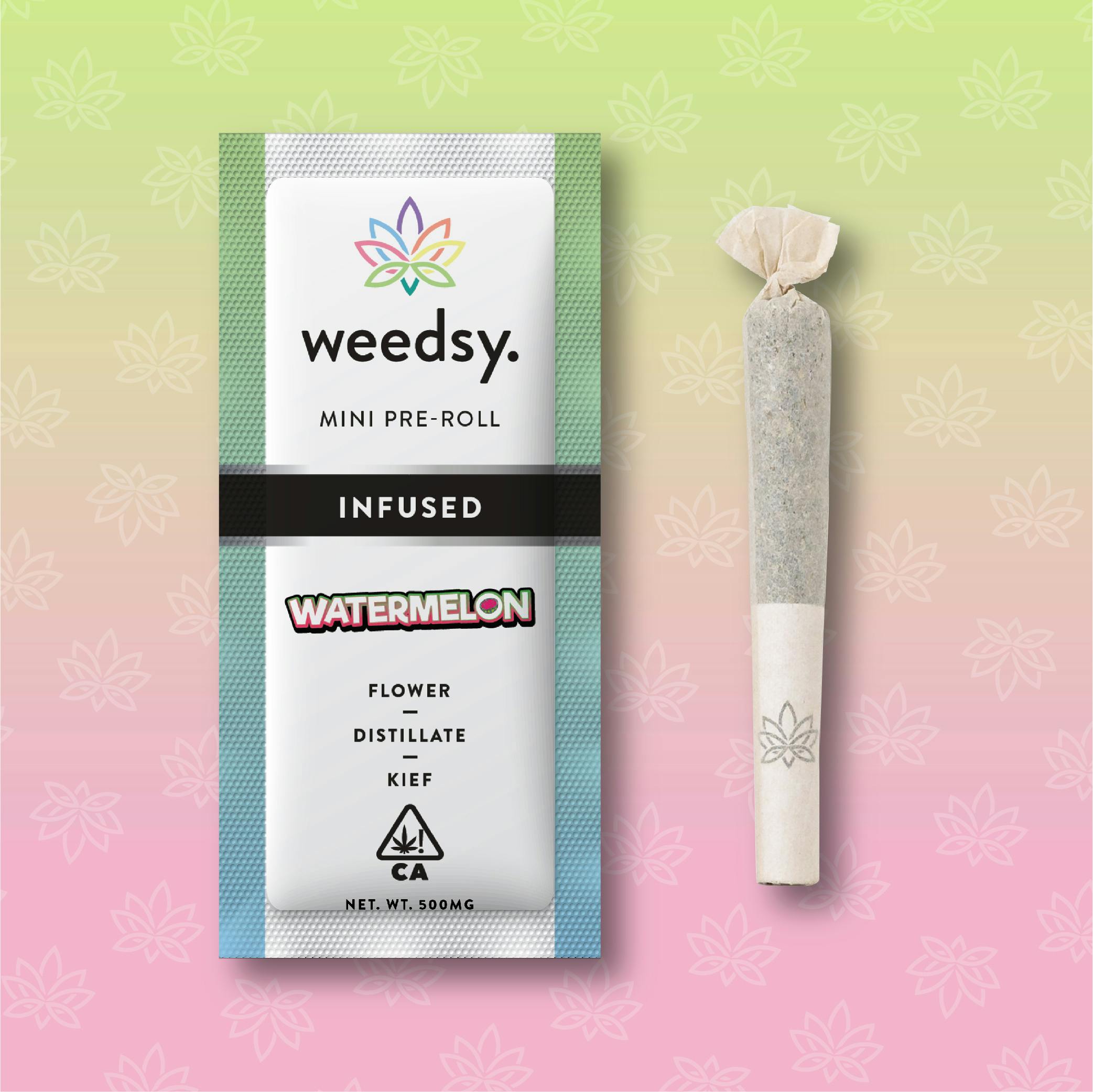 Watermelon 0.5G Infused Mini Pre-Roll