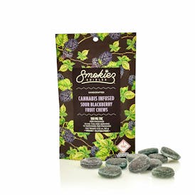 Sour Blackberry Fruit Chews, 100 mg - CO