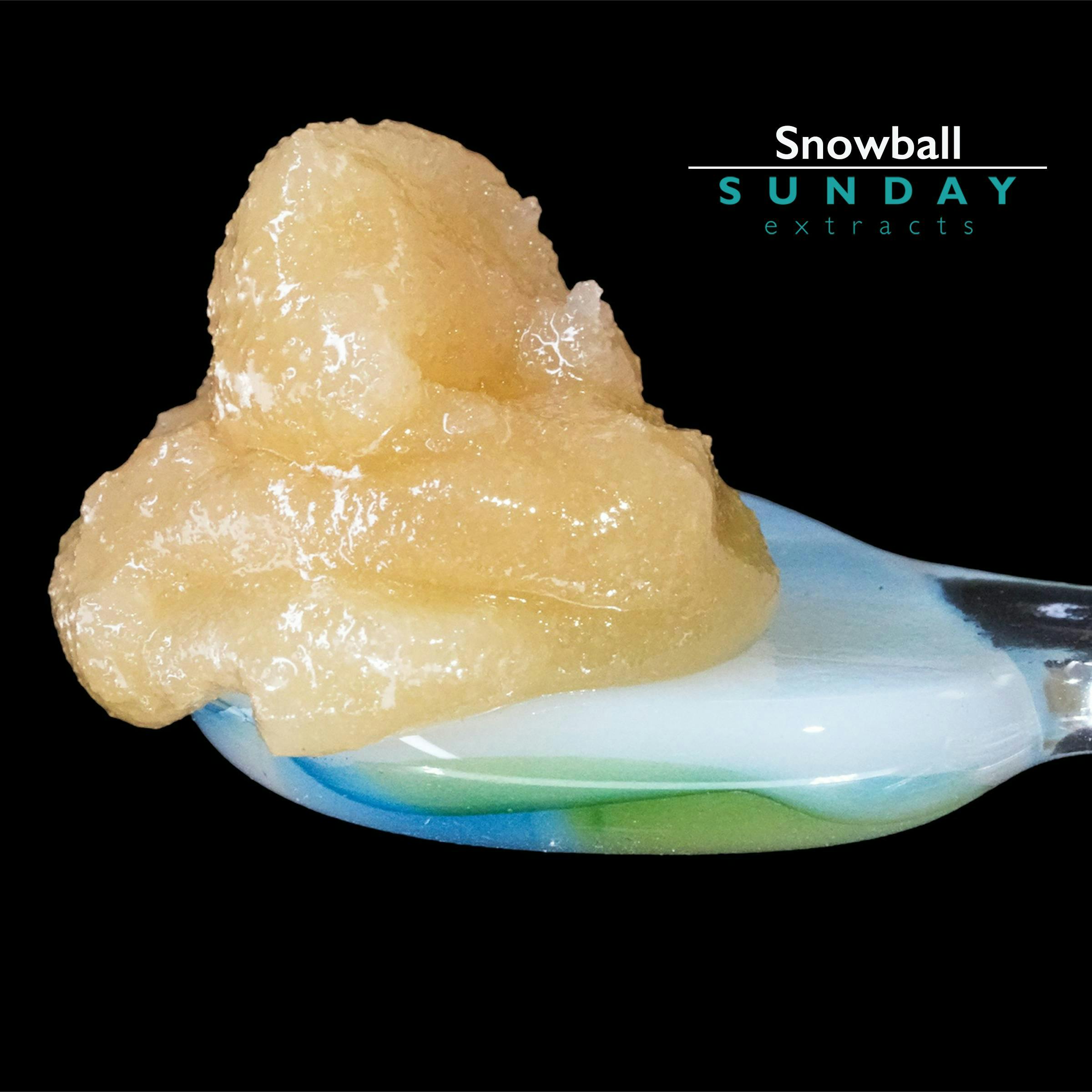 1g Concentrate Snowball by Sunday Extracts