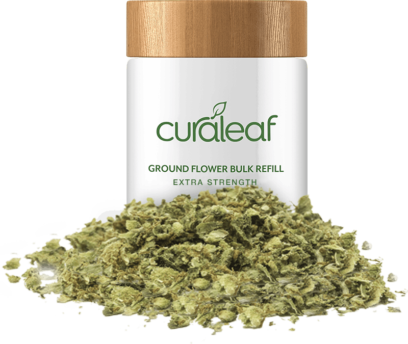 Extra Strength Ground Flower Bulk Refills Sativa by Curaleaf