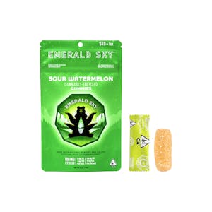 Emerald Sky - EMERALD SKY | SOUR WATERMELON 10:1 THC/CBD - 10PK | EDIBLE