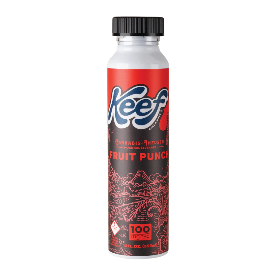 Keef Mocktail Fruit Punch - 100mg — non-carbonated listed on the Herbs 4 You menu
