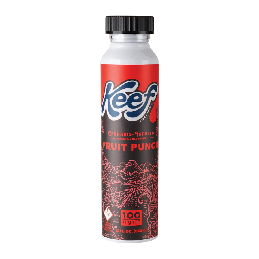 Keef Mocktail Fruit Punch | Non-carbonated | 100mg | 12fl oz — drinks listed on the Herbs 4 You menu