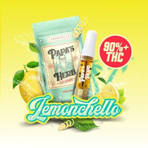 Papa's Herb - Papa's Herb | Lemonchello 1g (Sativa) - 510 Vape Cartridge