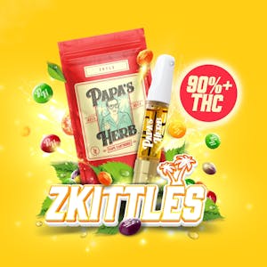 Papa's Herb - Papa's Herb | Zkittlez 1g (Indica) - 510 Vape Cartridge
