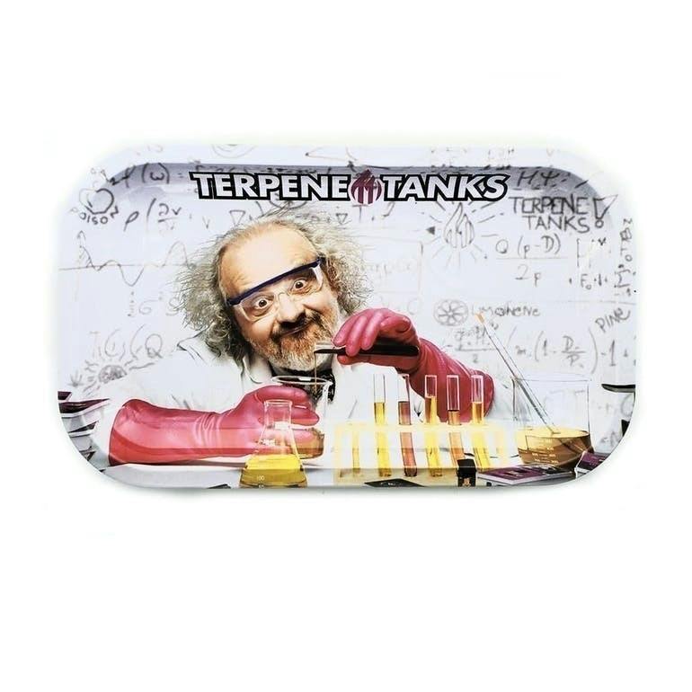 Terpene Tanks White Rolling Tray