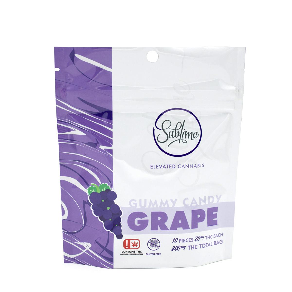 Sublime Gummy Grape (200mg THC)