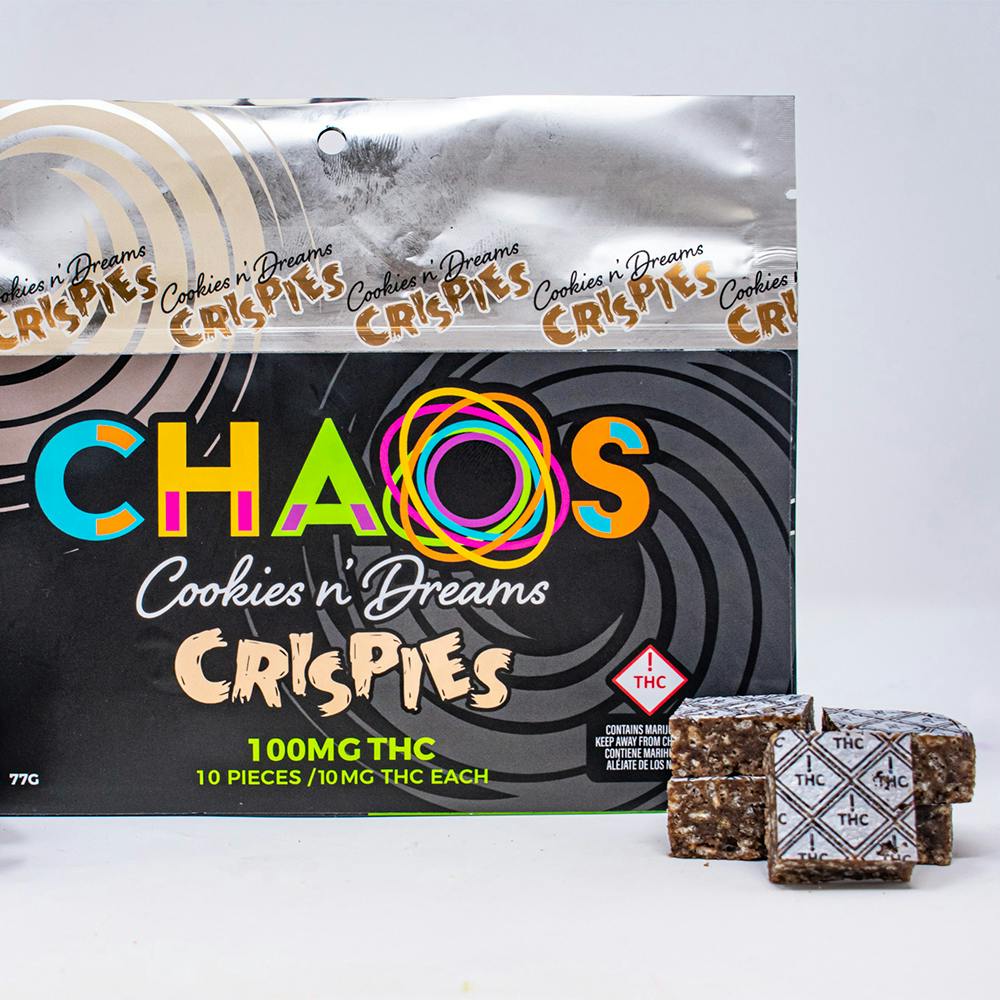 Chaos Crispies - Cookies N Dreams 100mg