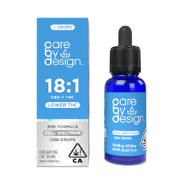 Care By Design | 18:1 Full Spectrum CBD Drops 30ml