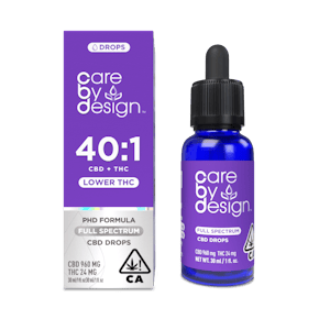 CARE BY DESIGN - 40:1 CBD/THC - Tincture - 984mg - 30ml