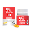 Care By Design | 1:1 | Full Spectrum CBD Soft Gels | 30pk