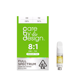 Care By Design | 8:1 Full Spectrum Vape Cartridge 500mg