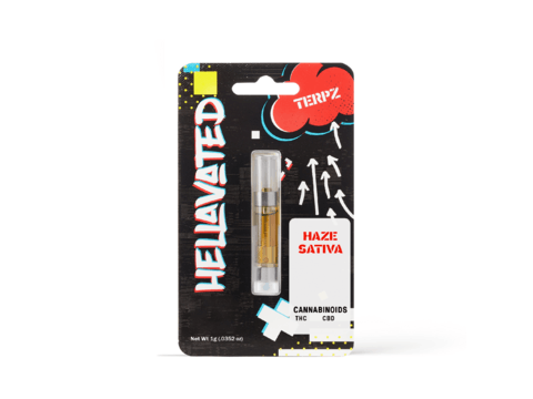 Hellavated: Haze Sativa Terpz Cartridge 1g