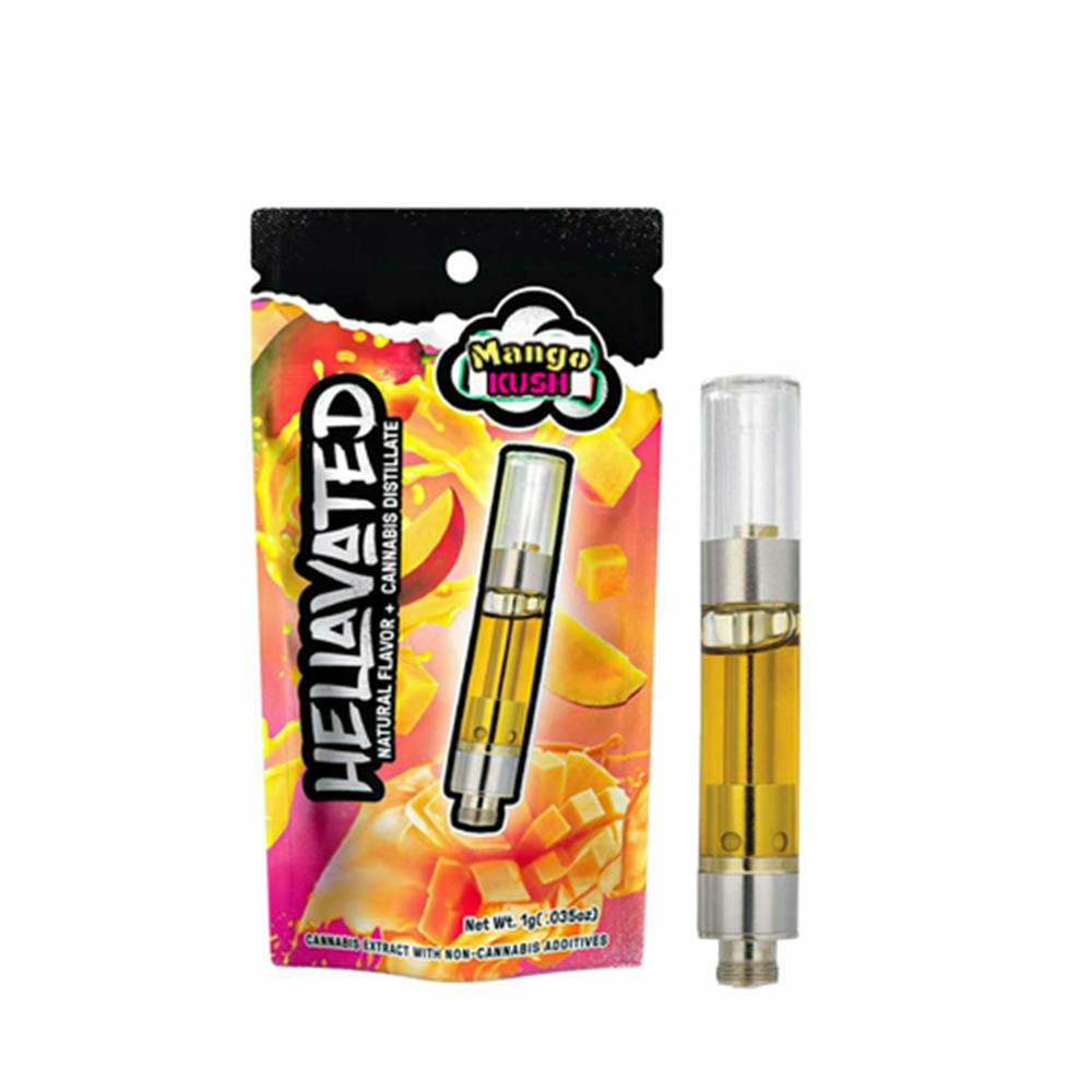 Mango Kush Profilez Cartridge 1g by Hellavated