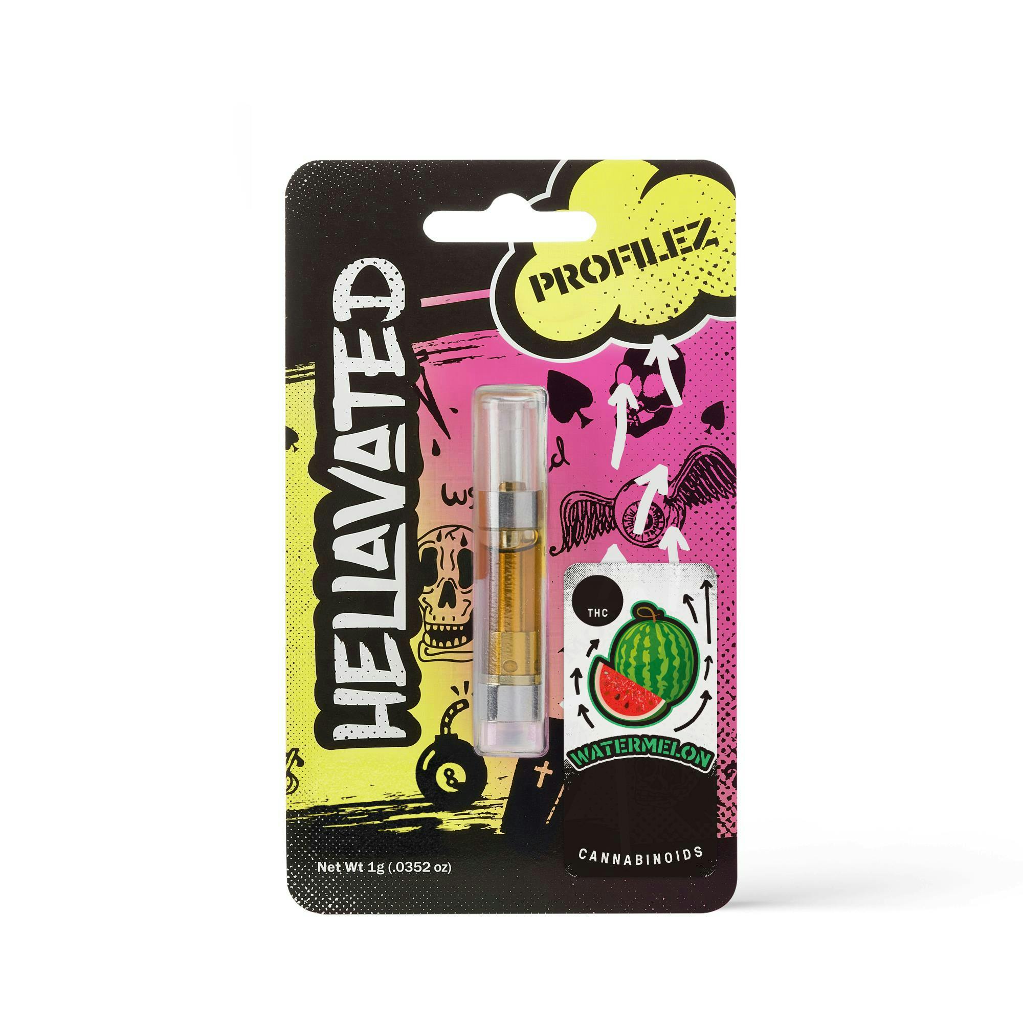 Watermelon Profilez Cartridge 1g by Hellavated
