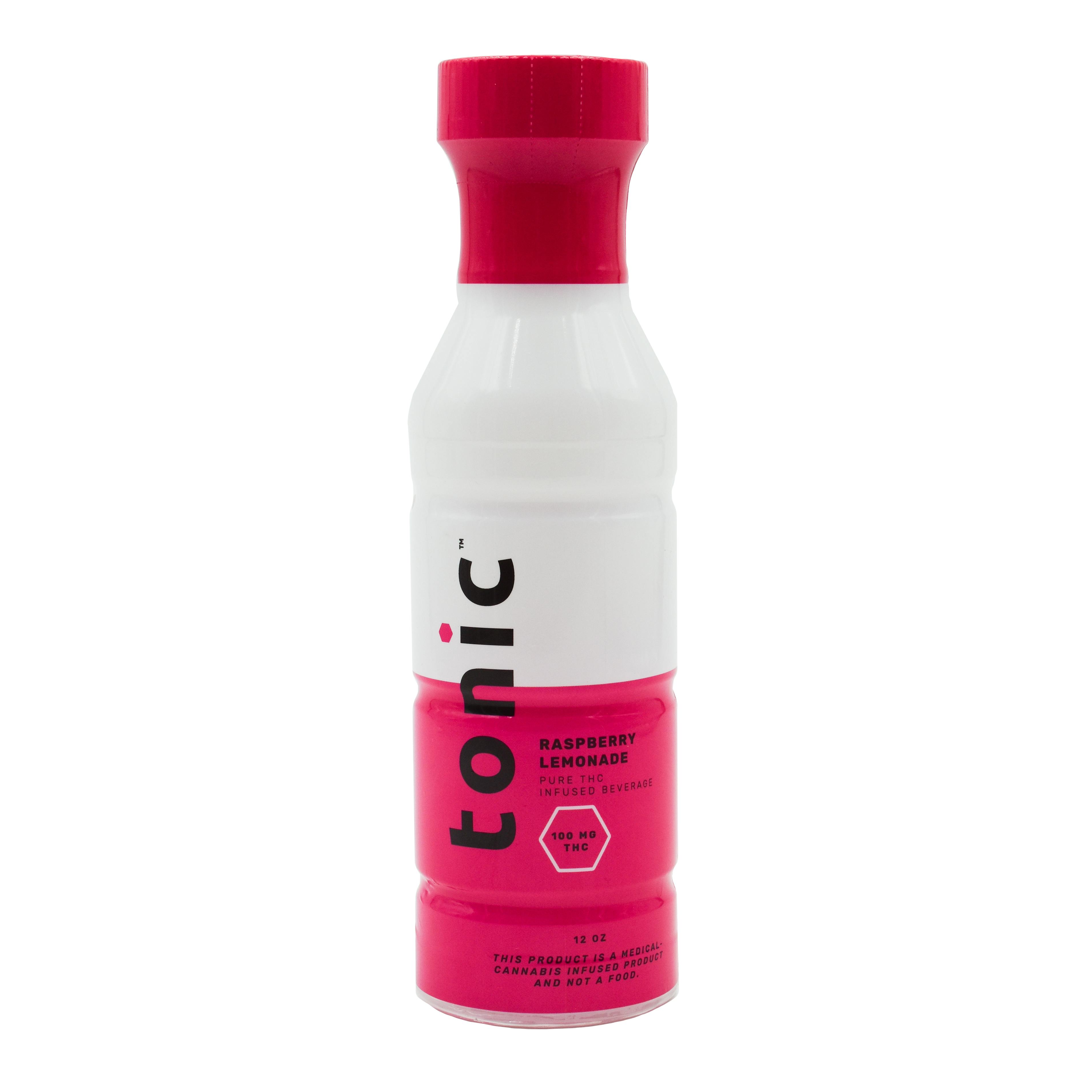 Tonic | Raspberry Lemonade | Non-carbonated | 100mg | 12 fl oz at The Fire Station - Houghton
