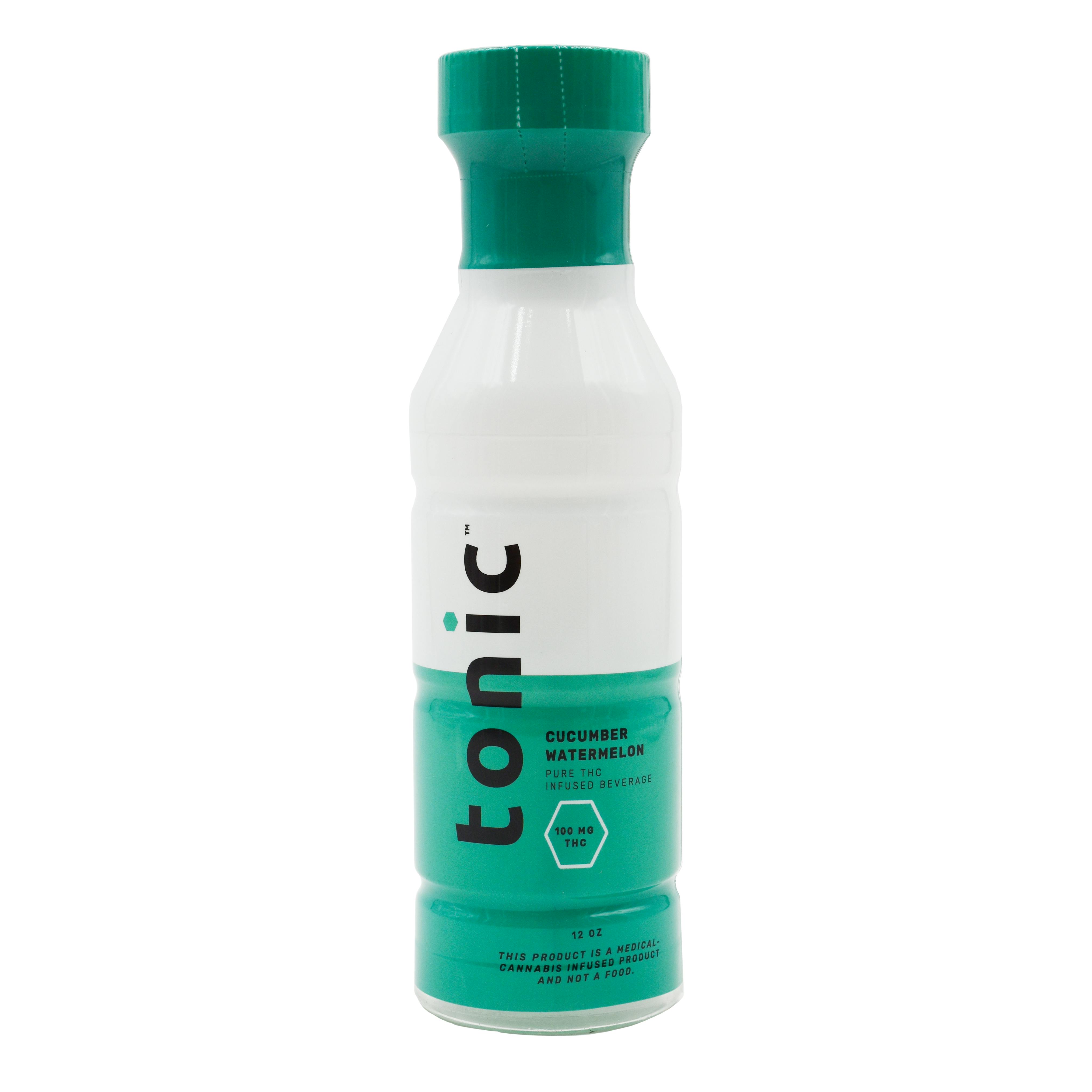 Tonic | Cucumber Watermelon | Non-carbonated | 100mg | 12 fl oz at The Fire Station - Houghton