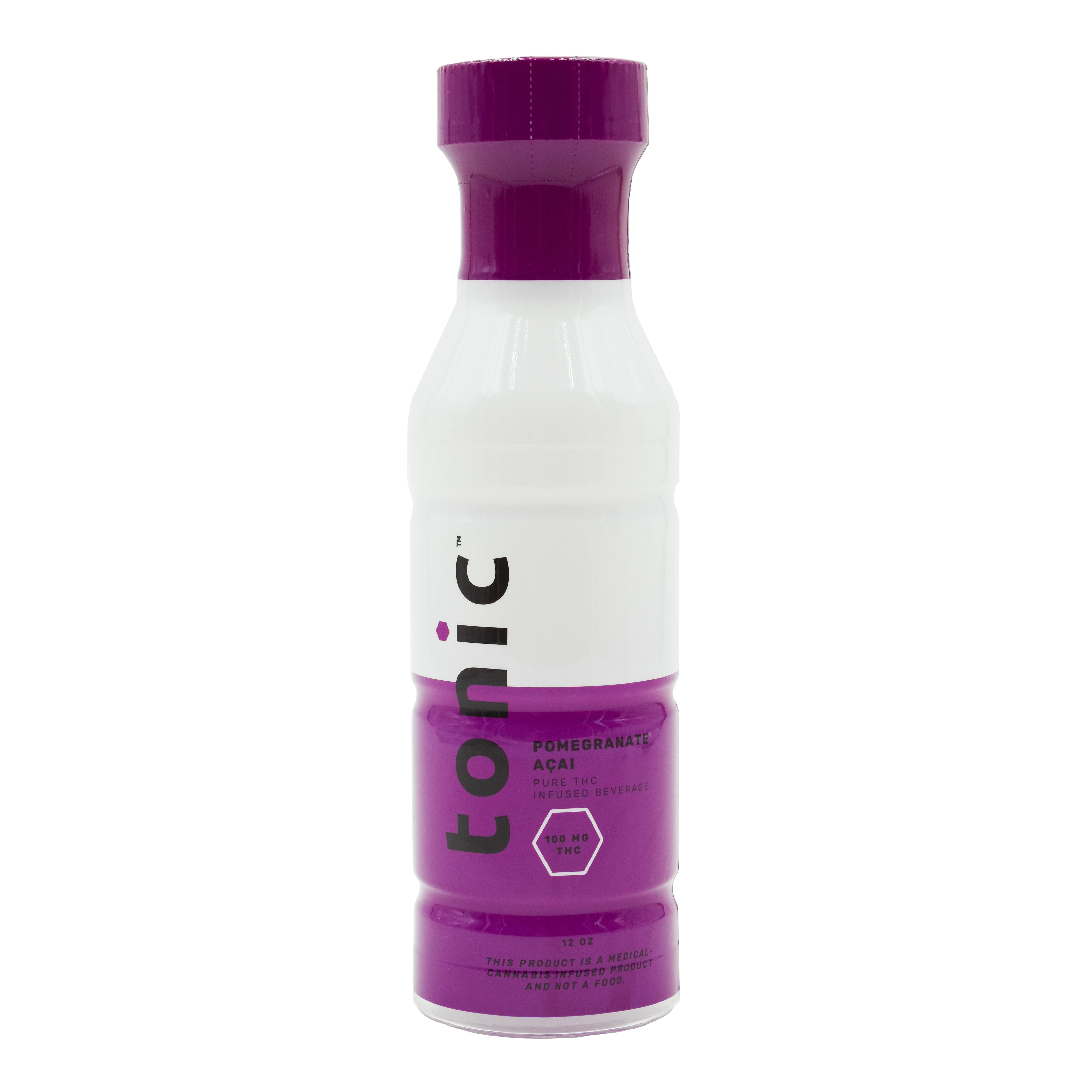 Tonic | Pomegranate Acai | Non-carbonated | 100mg | 12 fl oz at The Fire Station - Houghton