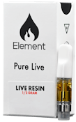 Element | Strawberry Bubbles | Pure Live Resin Cartridge | 0.5g