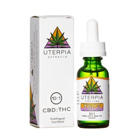 10:1 CBD:THC Tincture - 750MG