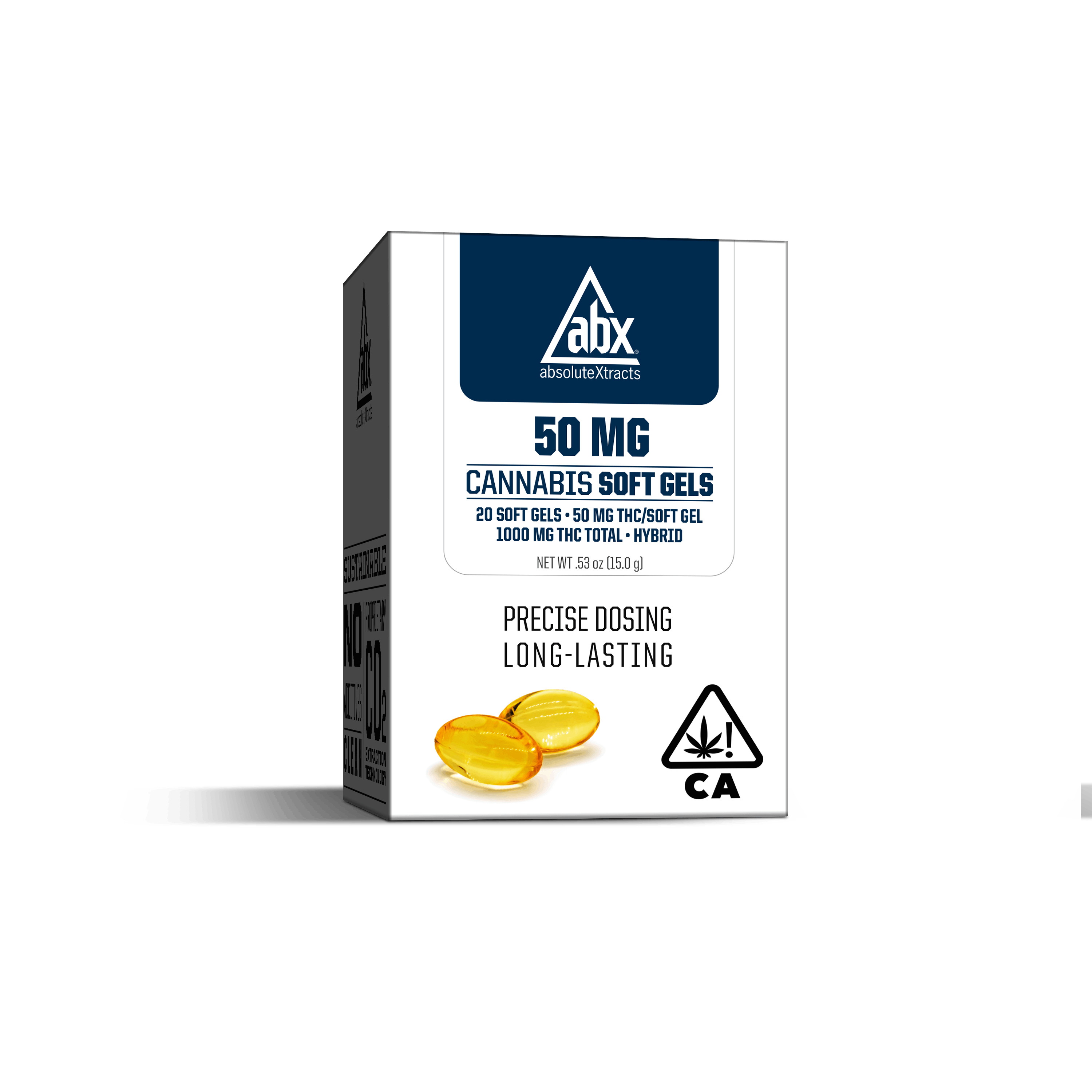 ABX - 50mg THC Soft Gel - 20ct