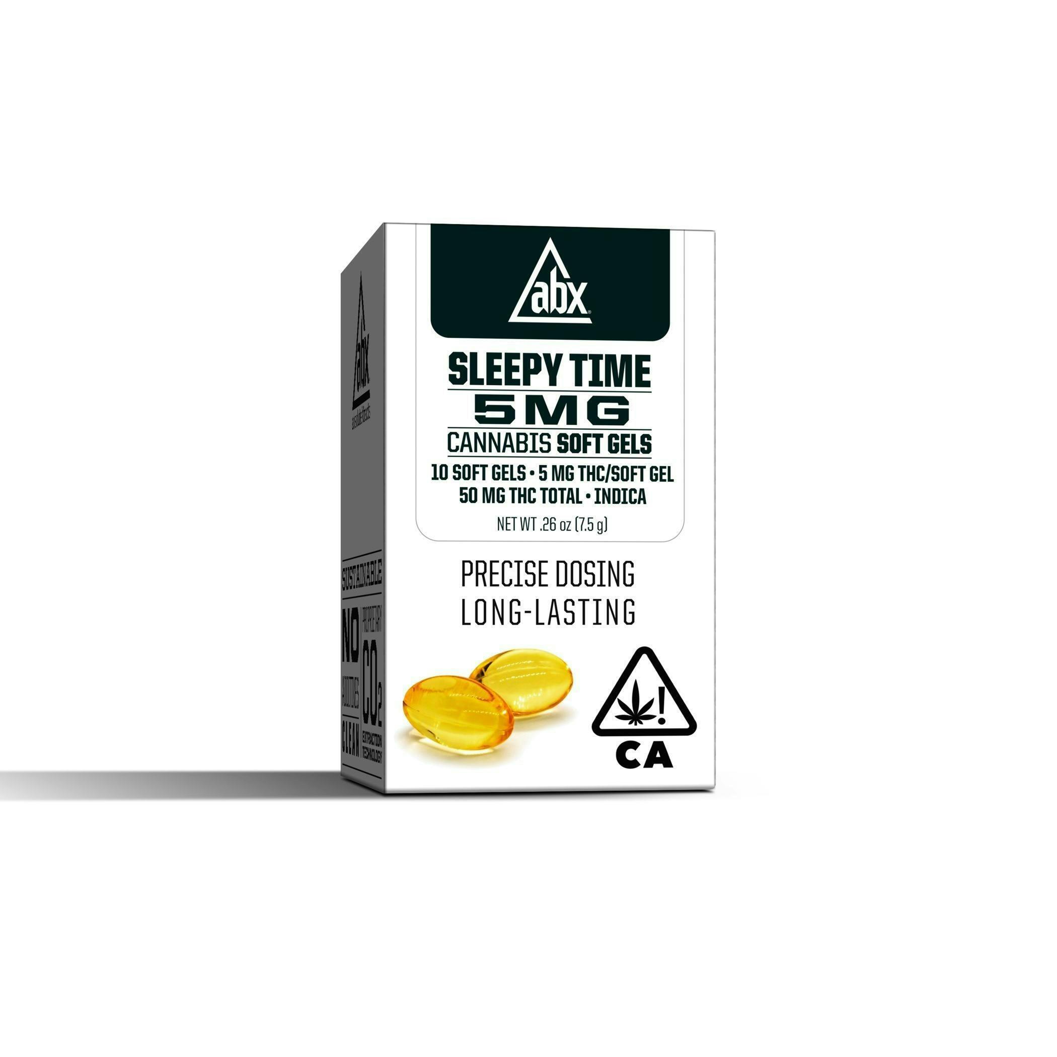 ABX - 5mg Sleepy Time Soft Gels - 10ct