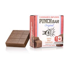 Milk Chocolate Toffee PunchBar 225mg (OK)