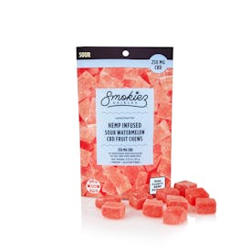 Sour Watermelon Fruit Chews - 250 mg CBD - ME