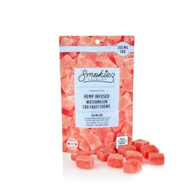Watermelon Fruit Chews - 250 mg CBD - ME