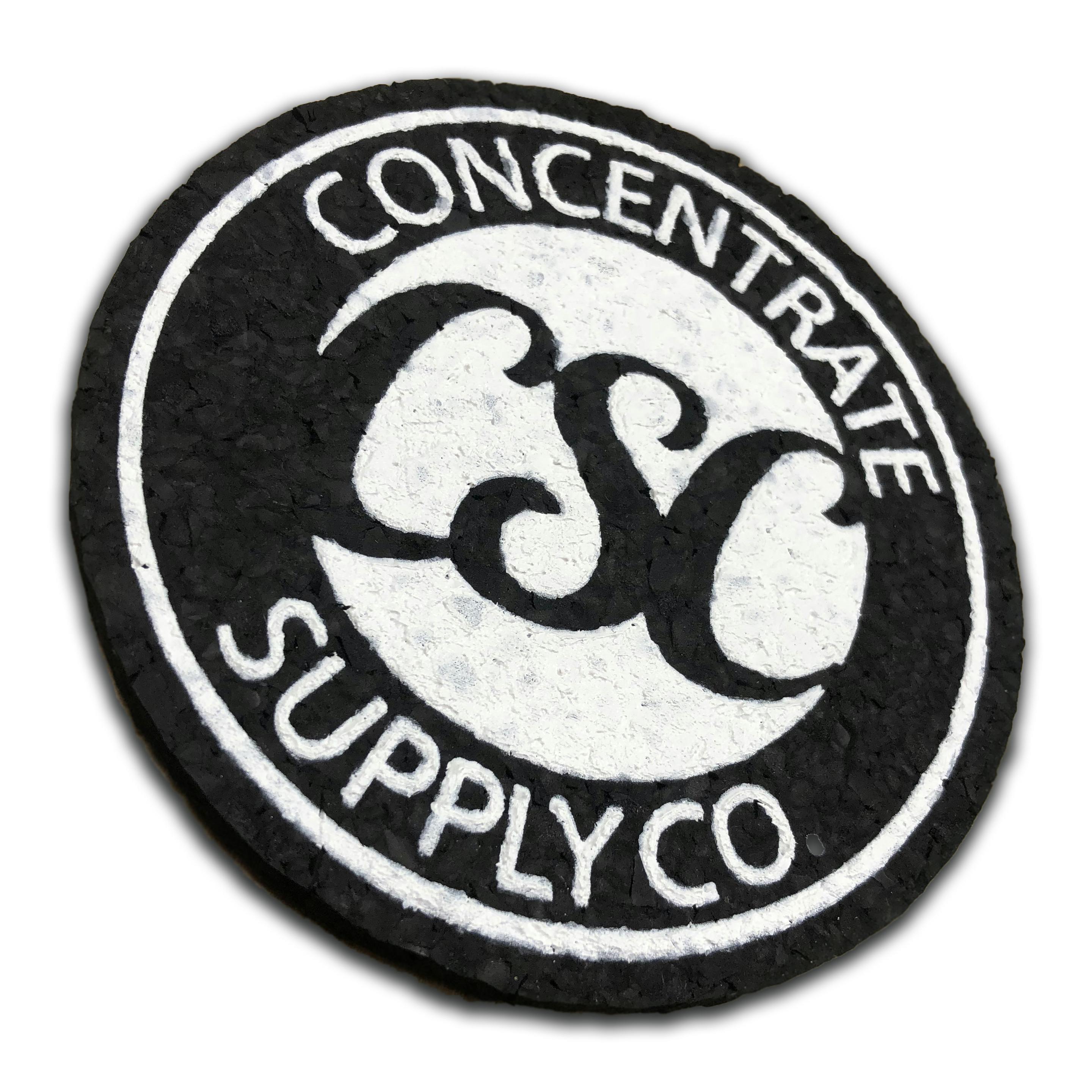 Concentrate Supply Co. CSC 5″ CSC Custom Rig Mat/Coaster Weedmaps