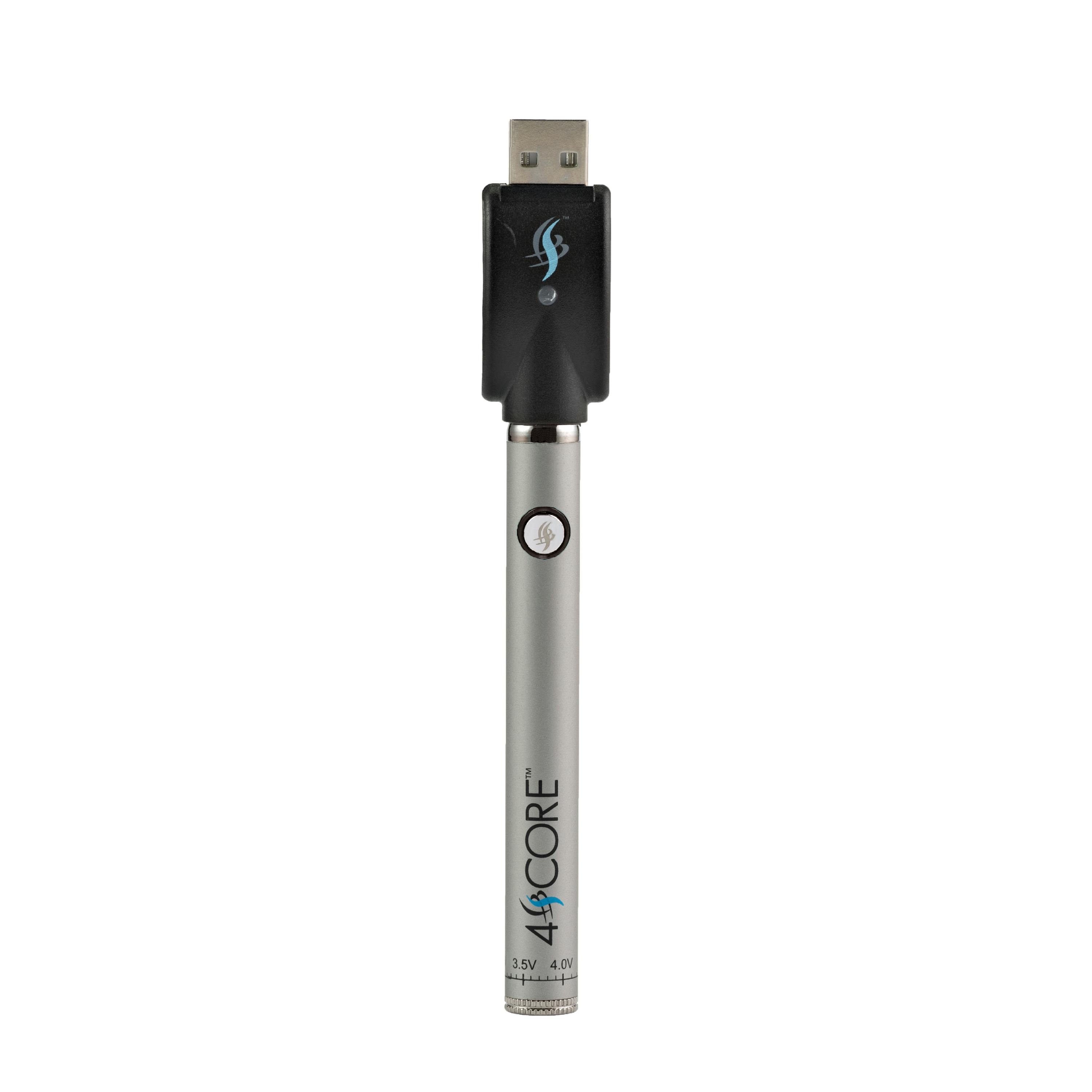 350 mAh Twist: 350 mAh Twist Vape Battery - Silver