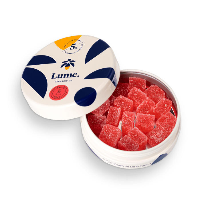 Move - Cherry Gummies 20X5mg by Lume Cannabis Co.