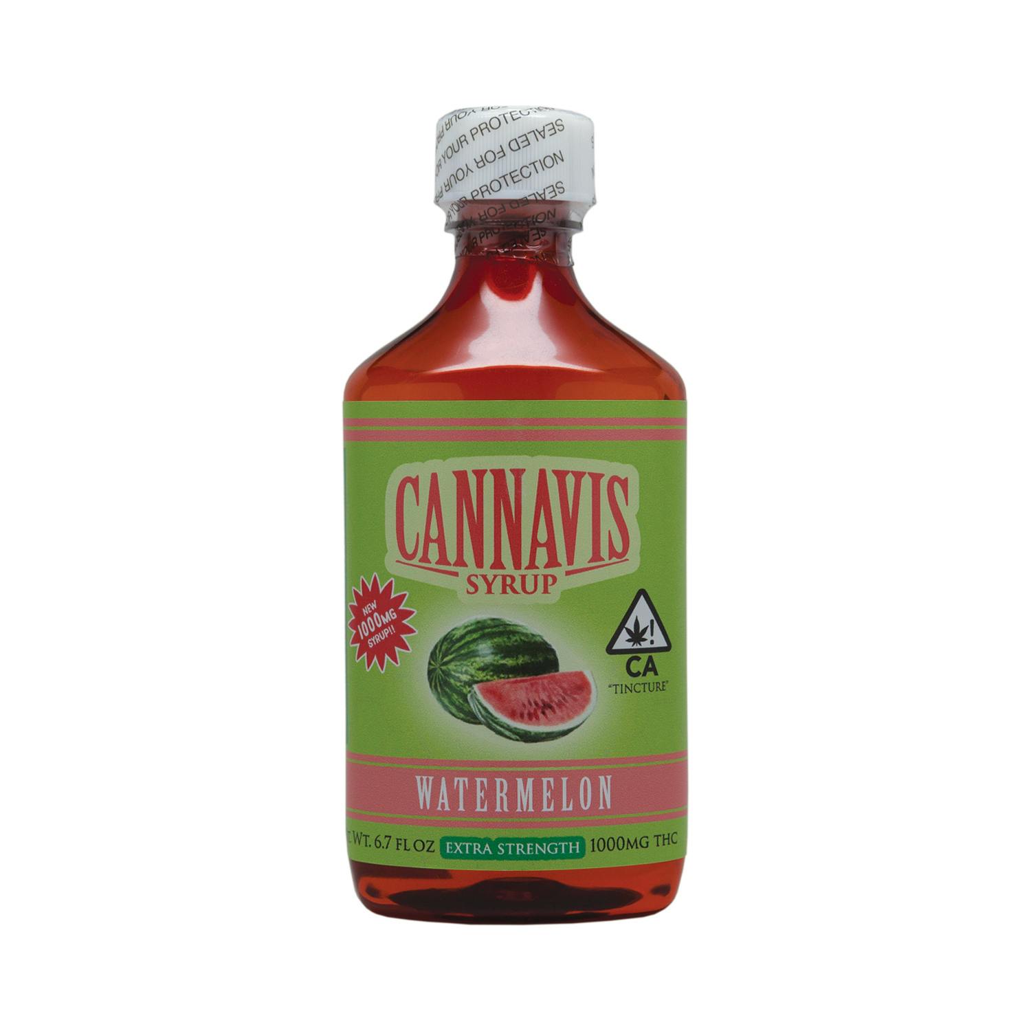1,000mg Watermelon THC Syrup Tincture