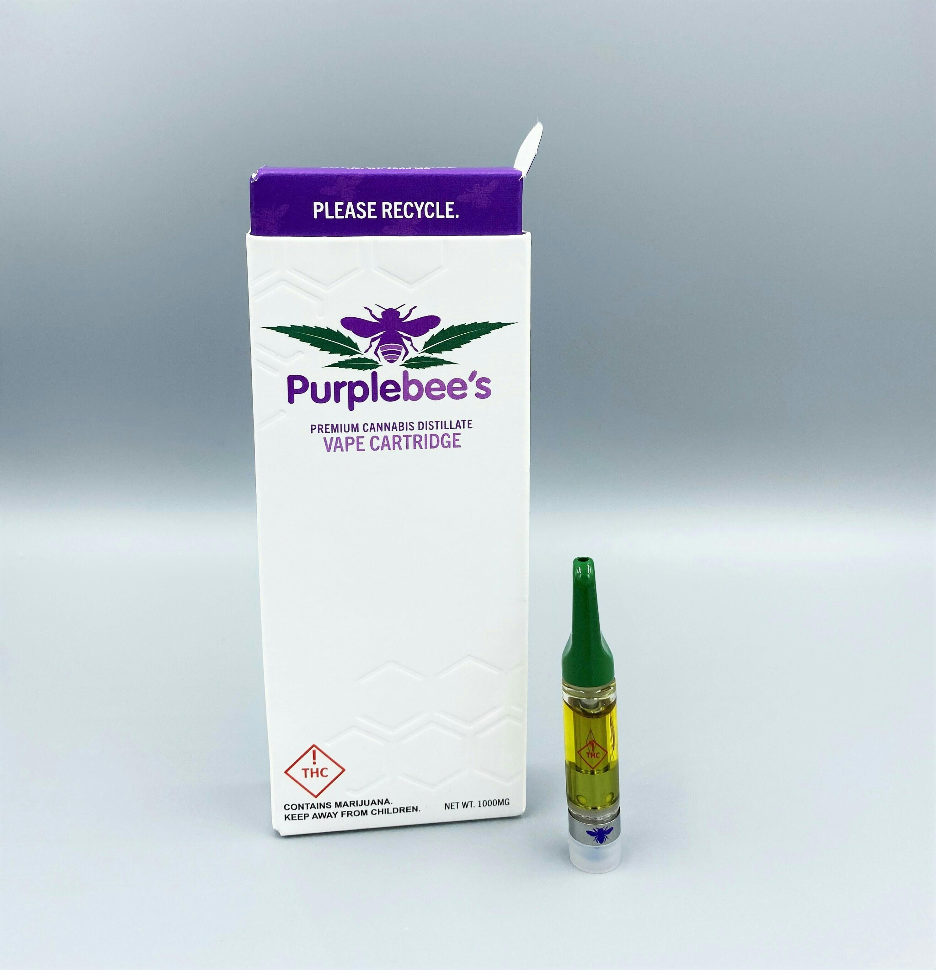 Purplebee's Vape - 1000mg - Blue Dream (H)